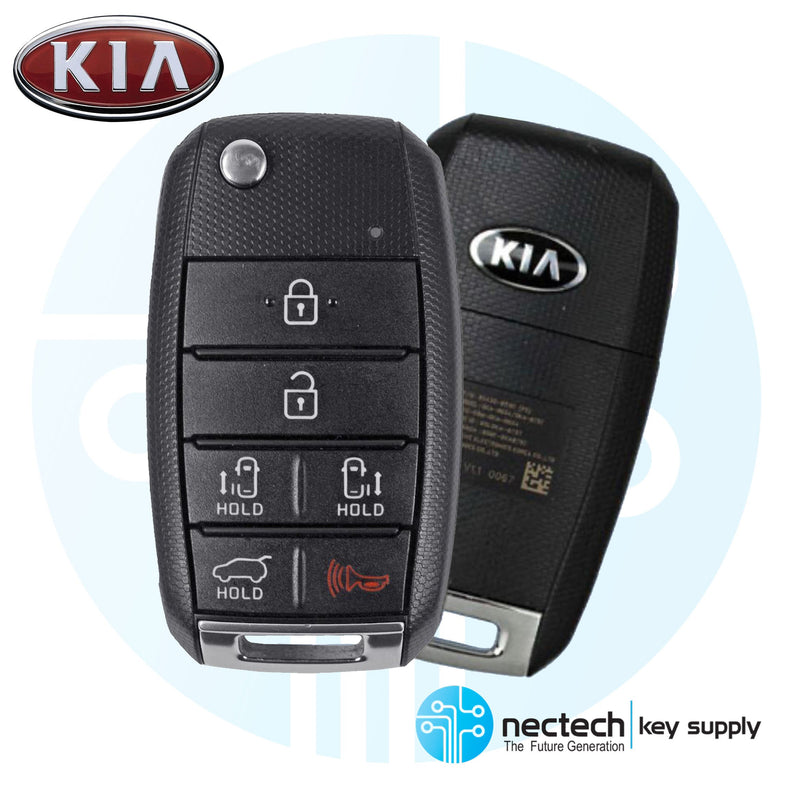 2019 - 2021 Kia Sedona Remote Flip Key FCC ID: TQ8-RKE-4F37