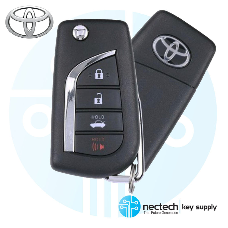 2018 - 2022 Toyota Camry/ Camry Hybrid Corolla LE Remote Flip Key FCC: HYQ12BFB