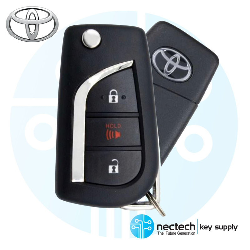 2020-2022 NEW Toyota C-HR Remote Flip Key 3-B FCC: MOZB3M2F2L