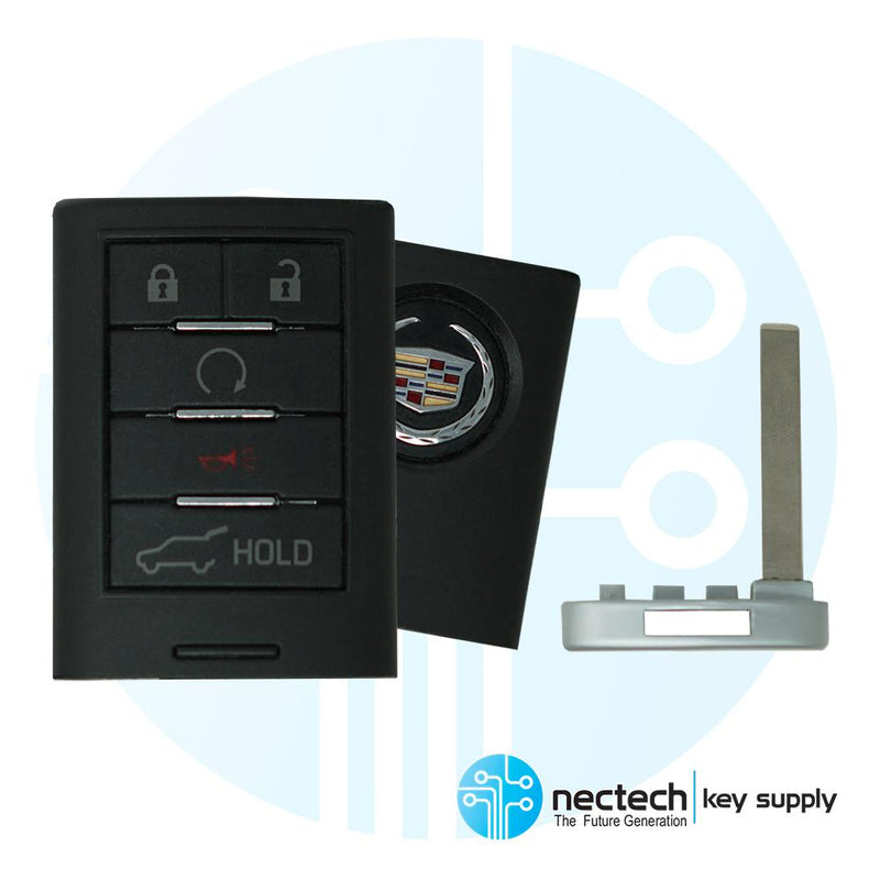2010 - 2014 Cadillac SRX Smart Key Remote Prox FCC: NBG009768T
