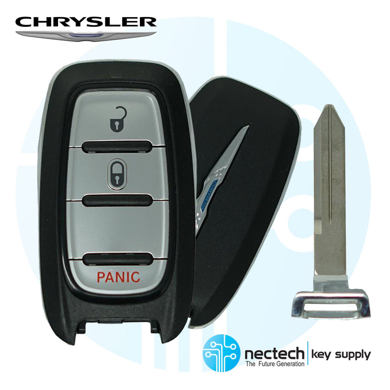 2017-2019 NEW Chrysler Pacifica Voyager Smart Key 3 Button Proximity Smart Key FCC:M3N-97395900 - 68217827 AC