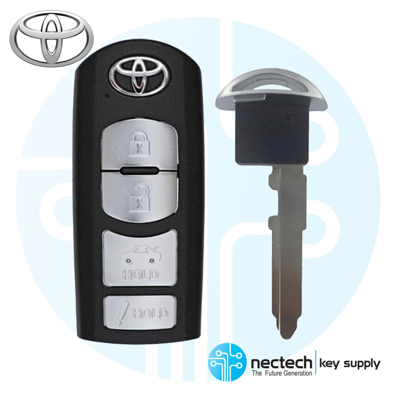 2017 - 2020 NEW Toyota Yaris Yaris iA Smart Proximity Key FCC: WAZSKE13D01