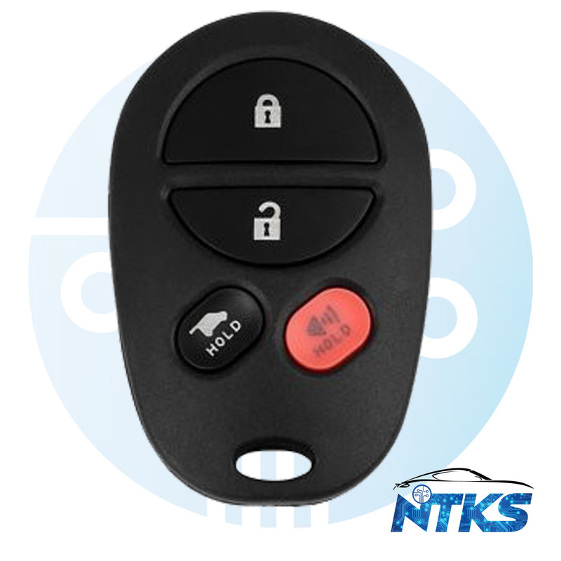 2008 - 2017 Remote Control Key Fob for Toyota Sequoia  FCC: GQ43VT20T