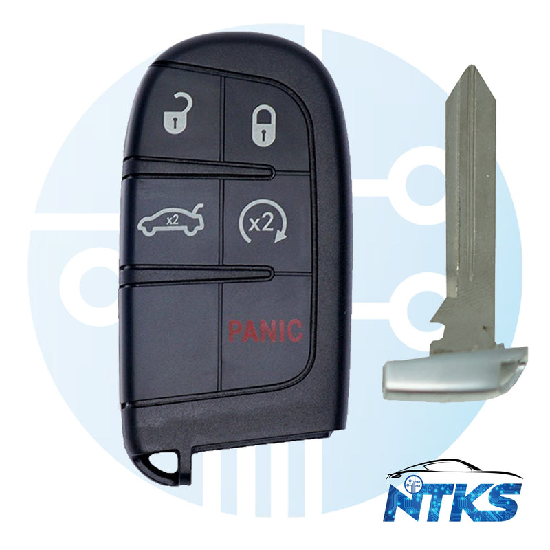 2011 - 2018 Smart Proximity Key for Dodge Charger Challenger 5B (GEN4) FCC: M3N40821302
