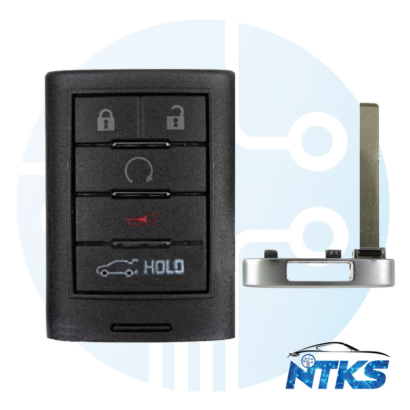 2013-2015 AFT Smart Proximity Key for Cadillac ATS XTS ELR 5B FCC: NBG009768T