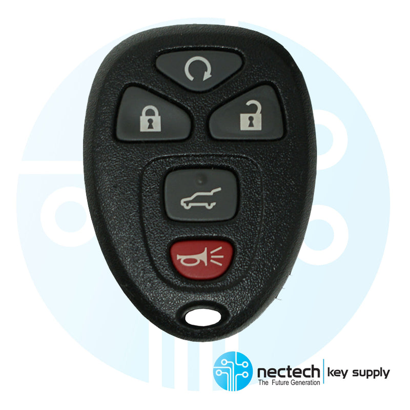 2007 - 2017  Chevrolet GMC Buick Saturn Remote Control Fob FCC: OUC60270 & OUC60221 PN: 5922373