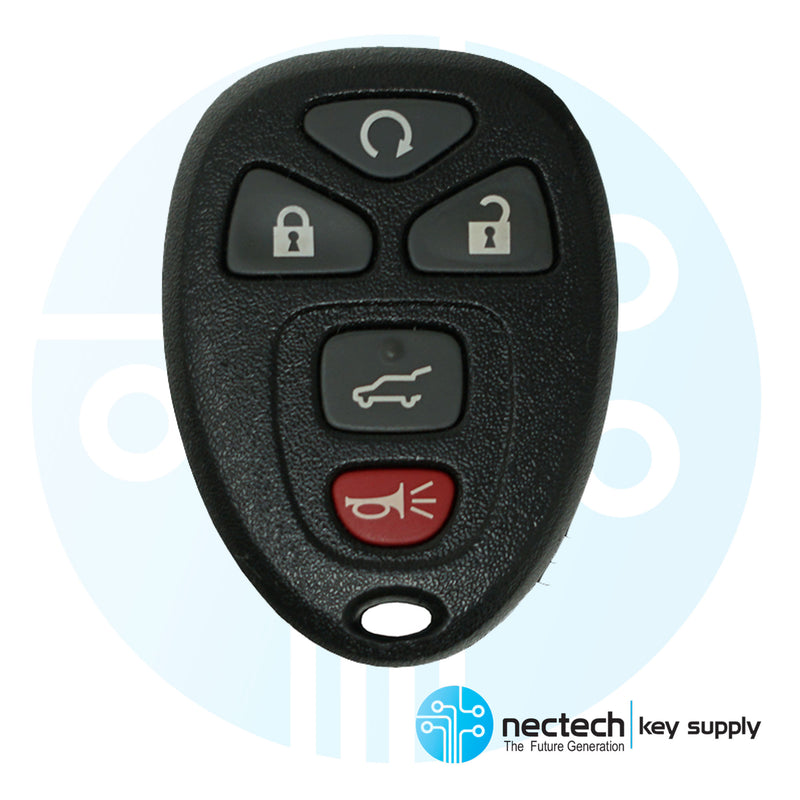 2007 - 2017 Chevrolet GMC Buick Saturn Remote Control Fob FCC: OUC60270 & OUC60221 PN: 5922373