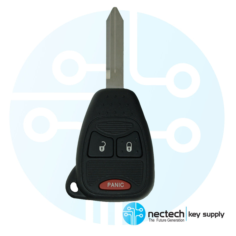 2004 - 2018 Chrysler Dodge Jeep Remote Head Key fob for FCC: OHT692427AA