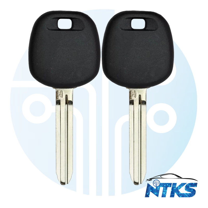 2013 - 2020 Transponder Key for Toyota - TOY44H-PT /  4D74 Chip "H"