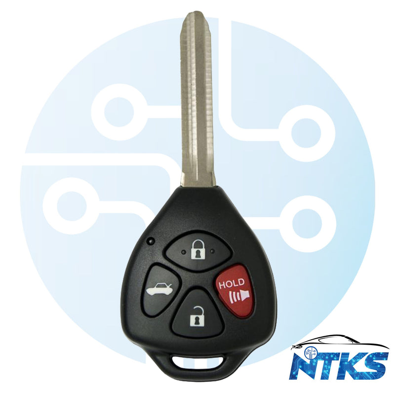 2010 - 2013 Remote Head Key Toyota Corolla Matrix FCC: GQ4-29T / Chip Letter G