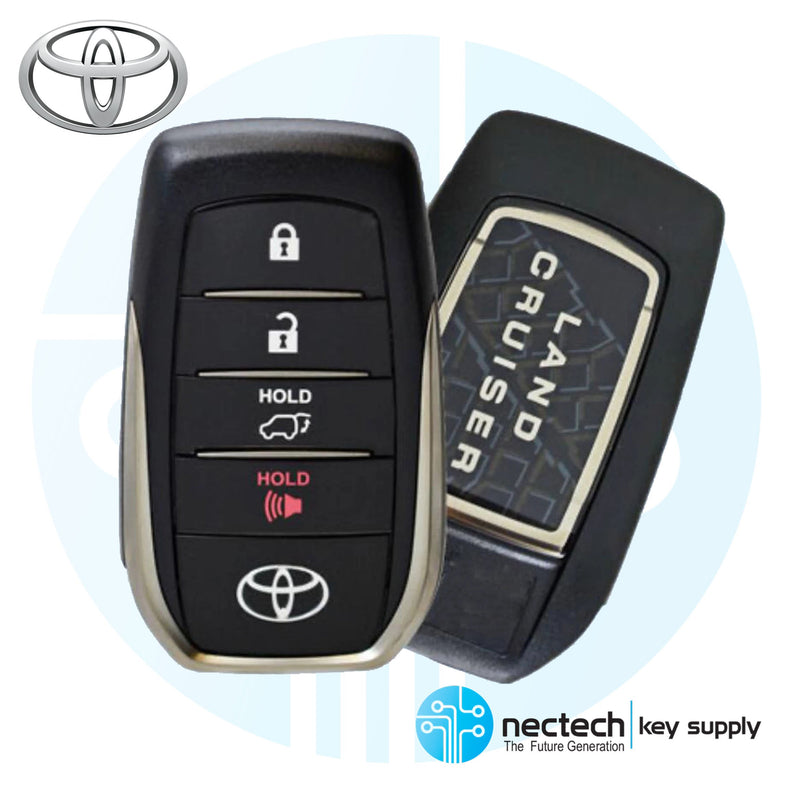 2018 - 2020 Toyota Land Cruiser Llave de proximidad inteligente 4B FCC: HYQ14FBA - 2110 AG