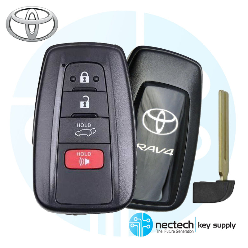 2021 Toyota RAV4 Smart Key Producción en EE. UU. FCC ID: HYQ14FBC / PN: 8990H-42250