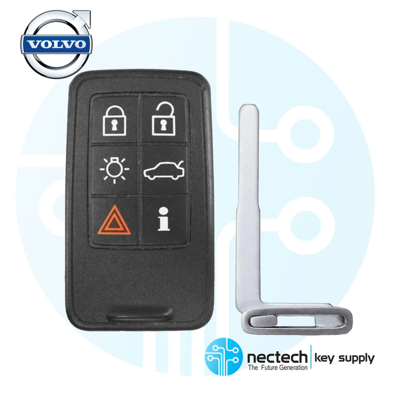 2008-2017 Volvo V70 VC60 VC70 S80 S60 Smart Proximity Key FCC:KR55WK49266