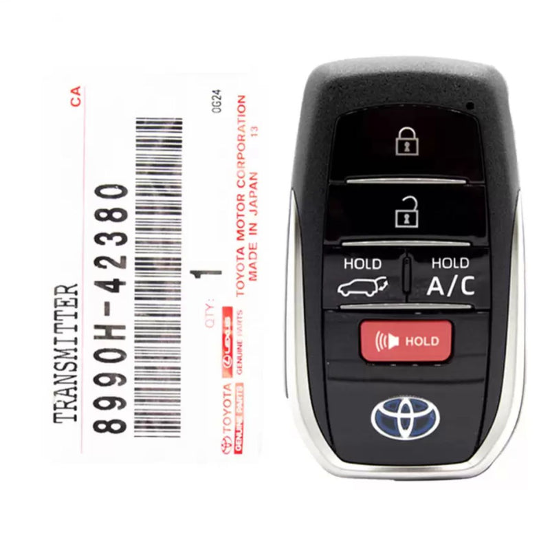 2021 - 2022 Toyota RAV4 Prime Smart Proximity Key FCC ID: HYQ14FBX / PN: 8990H-42380