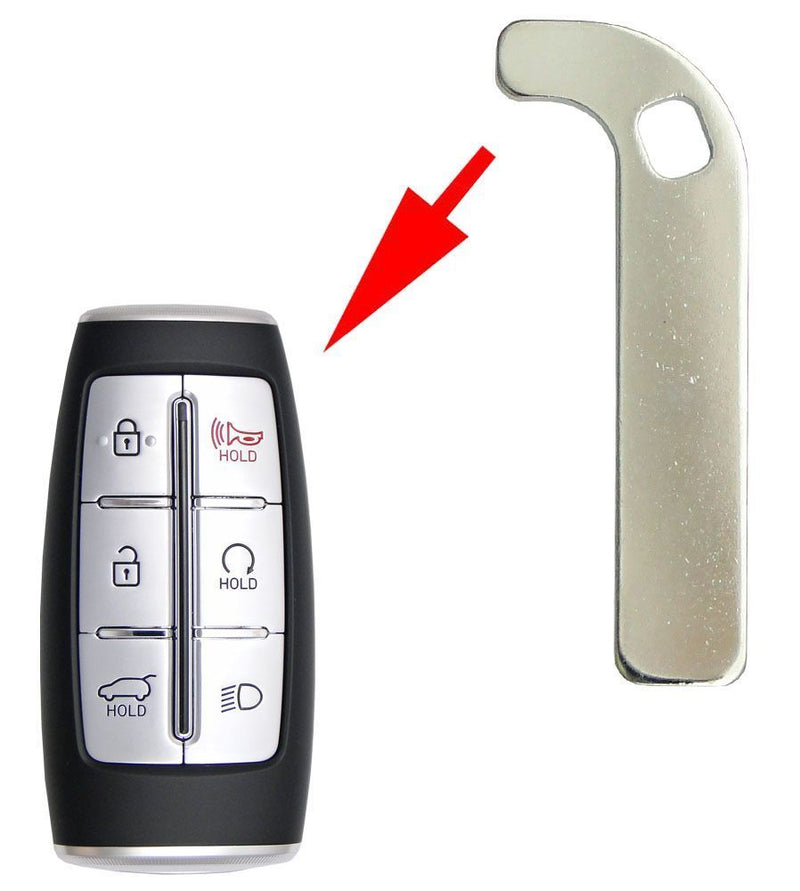 2021 - 2022 Emergency Key Blade Insert for Hyundai Genesis