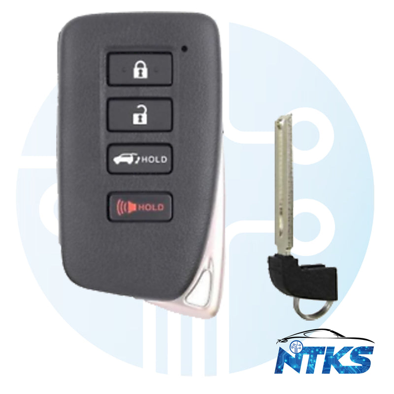 2015 - 2020 Smart Proximity Key for Lexus NX200T LX570 NX300h FCC: HYQ14FBA / (AG Board 2110)