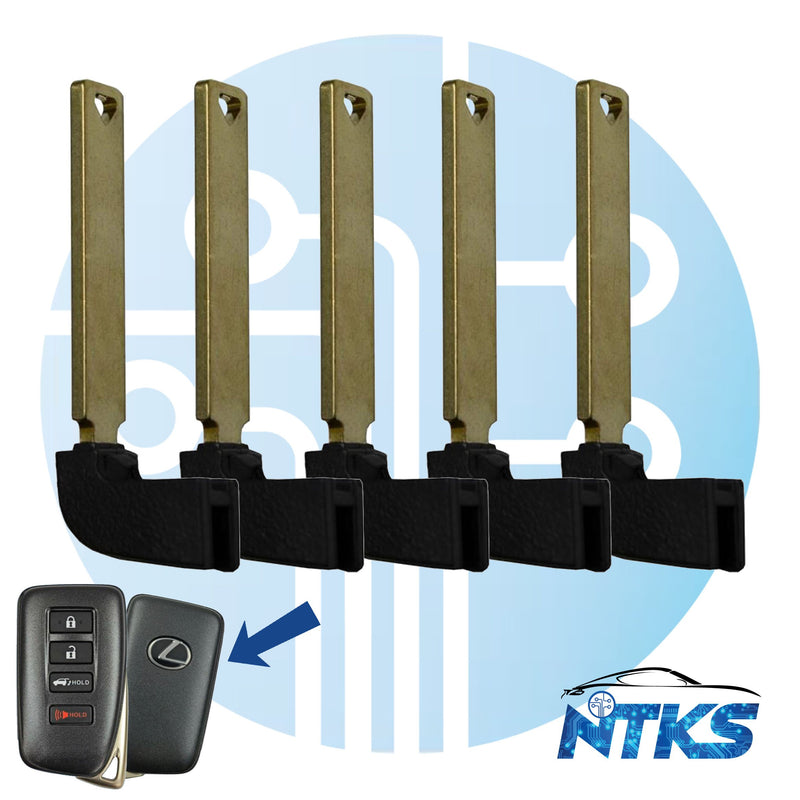 2013 - 2019 Lexus Emergency Key Blade High Security