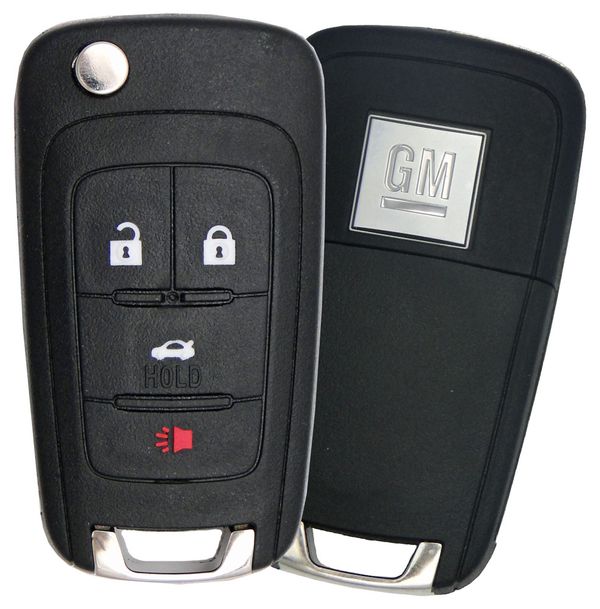 2010 - 2019 NEW Chevrolet GM Flip Key PEPS Strattec FCC: KR55WK50073 PN: 5927057